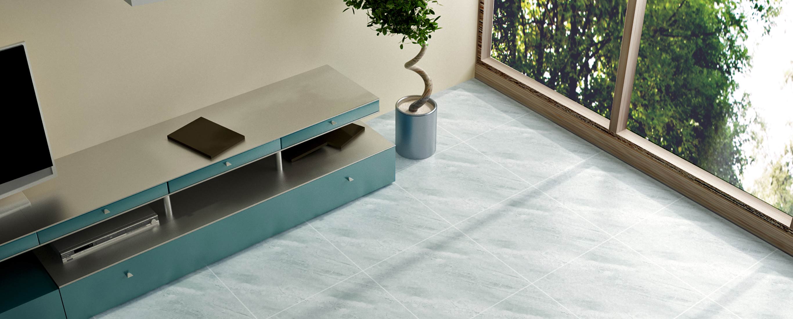 Minimalistic Marble Patterned Glazed Porcelain Floor Tiles
