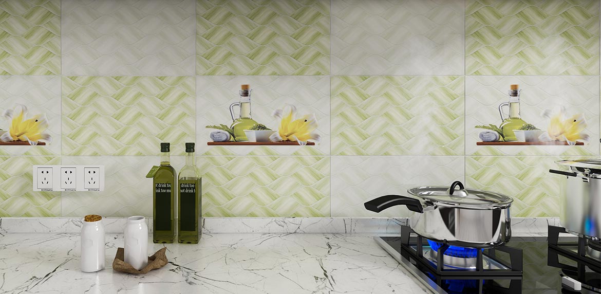 Modern Kitchen Wall Tiles: Latest and Trendy Wall Tiles for Kitchen