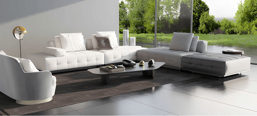 Large-Format Porcelain Tiles
